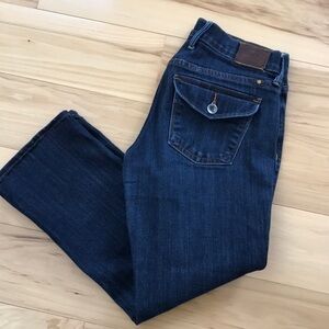 Lucky Brand Sweet and Crop Jeans.  EUC